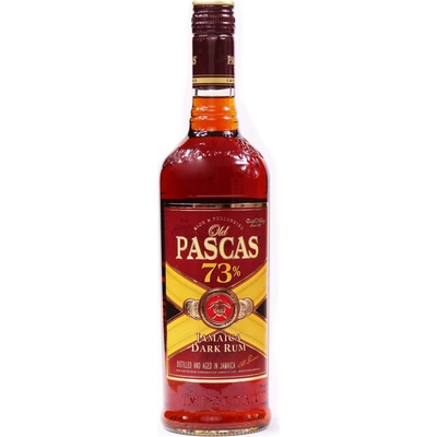 Old Pascas Dark Rum 73% 0,7 l (čistá fľaša)
