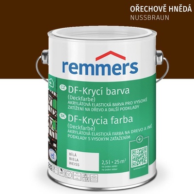 Remmers Deckfarbe 5 l Ořechově hnědá