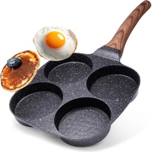 Panvica na vajíčka a Vilde Black&Wood 19 cm granitová