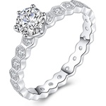 Silenti Jewelry Сребърен пръстен "Живот" - 10 - 62 мм (19.7мм диам. )