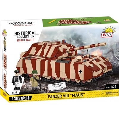 COBI 3138 World War II Německý tank Panzer VIII Maus 1:35 – Zboží Dáma
