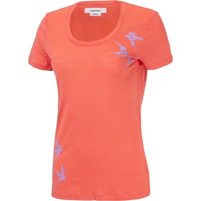 ICEBREAKER Тениска W Tech Lite II SS Scoop Tee Swarming Shape