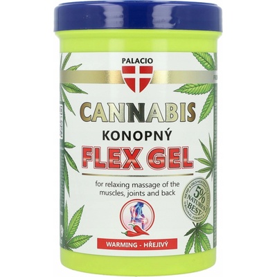 Palacio Konopný masážní Flex gel hřejivý 380 ml