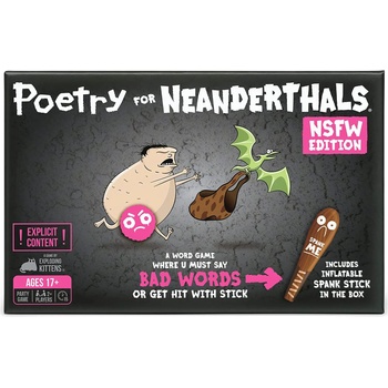 Exploding Kittens Разширение за настолна игра Poetry for Neanderthals: NSFW Edition