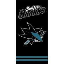 TipTrade Osuška NHL 70 x 140 cm San Jose Sharks