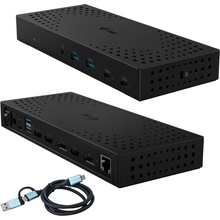 i-tec USB 3.0 / USB-C / Thunderbolt 3, 3x 4K Docking Station + Power Delivery 85W CATRIPLE4KDOCKPD2