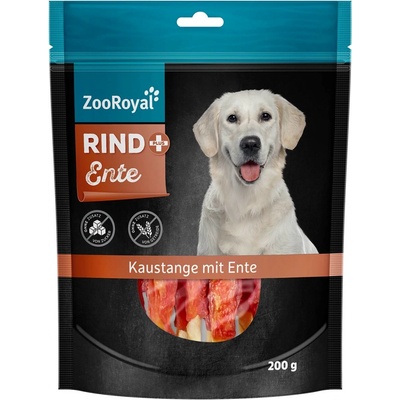 ZooRoyal Hovězí + žvýkací tyčinka s kachnou 200 g