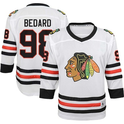 Fanatics Detský dres Connor Bedard #98 Chicago Blackhawks Breakaway Away