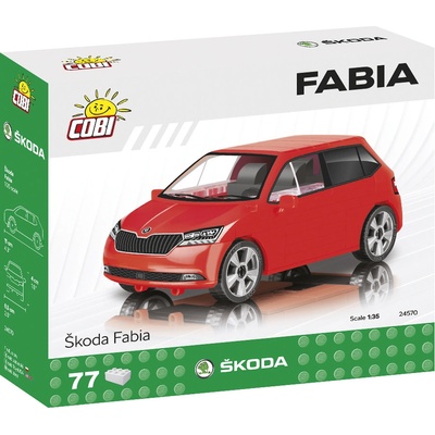 Cobi 24570 Škoda Fabia 2019, 1 : 35, 77 k