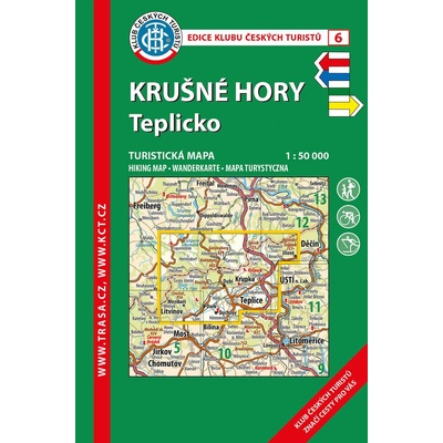 KČT 6 Krušné hory Teplicko 1:50 000