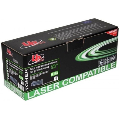 Compatible Тонер касета uprint q2612a/ep703, hp/canon, Черен (lf-ton-hp-cas-q2612a)
