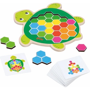 Goki Образователен дървен пъзел Goki - Роузи, 41 части (56302) - baby