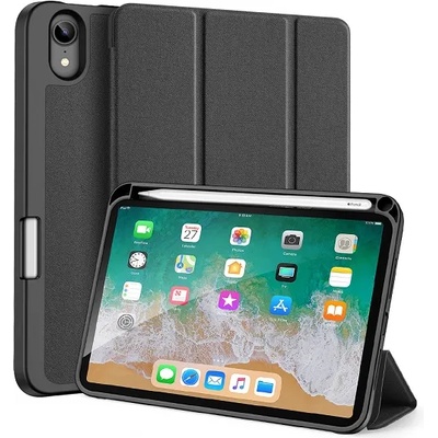 Dux Ducis Калъф с Pen Поставка за iPad Mini 6/7 2024, Dux Ducis Domo Case, Черен (6971824162011)