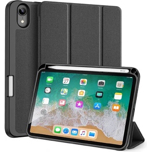 Dux Ducis Калъф с Pen Поставка за iPad Mini 6/7 2024, Dux Ducis Domo Case, Черен (6971824162011)
