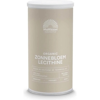 Mattisson Healthstyle Слънчогледов лецитин, БИО 180 g прах | Mattisson Healthstyle (MT2355)