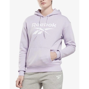 Reebok Identity Big Logo Fleece Hoodie Purple