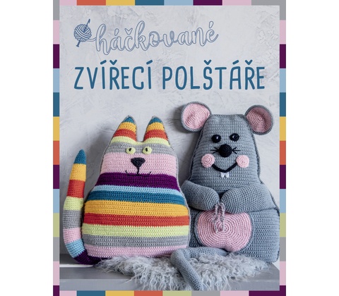 Háčkované zvířecí polštáře