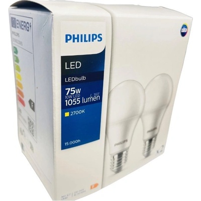 Philips 8719514471115 LED sada žiaroviek 2-set 10W E27 1055 lm 2700K
