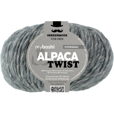 Příze myboshi Alpaca Šedý kámen