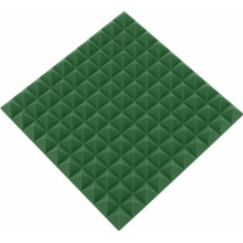 ProfiGaráž Akustický panel pyramída 50x50x5cm zelená