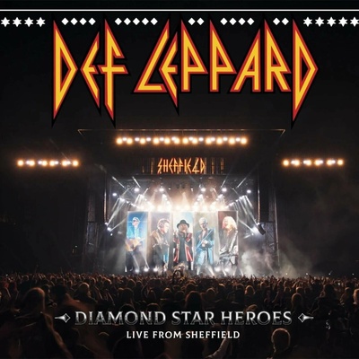 Def Leppard - Diamond Star Heroes Live From Sheffield (Limited Edition) (Black, Red & White Splatter) 2 LP