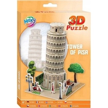 GRAFIX 3D puzzle Šikmá veža v Pise 21ks