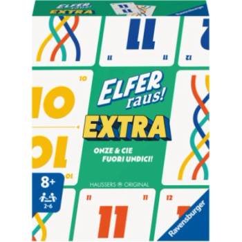 Ravensburger Verlag Ravensburger 20946 - Elfer raus! Extra, Kartenspiel für 2-6 Spieler, Klassiker ab 8 Jahren, Extra Edition | © Hausser, Wolfgang Kramer