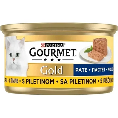 Purina Gourmet Gold мокра храна за котки пастет с пиле 85gr