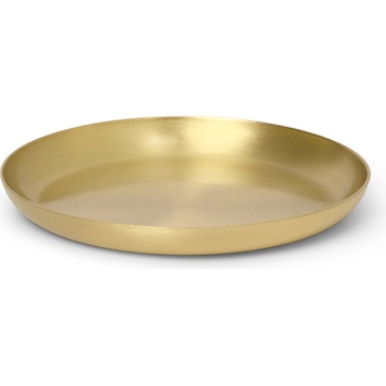 Ferm Living Поднос Basho кръгъл от месинг (1104263908)
