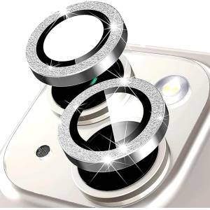  Стъклен протектор за камера за Iphone 14 /14 Plus Max lens, сребърен