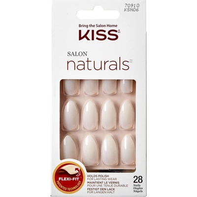 Kiss Přírodní nehty vhodné pro lakování 70910 Naturals Nails 28 ks – Zboží Dáma