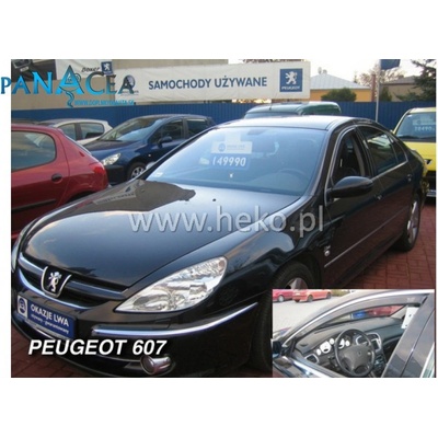 Deflektory Heko Peugeot 607 1999 - 2010 Sedan
