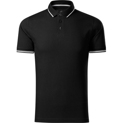 MALFINI Malfini premium perfection plain 251 / Мъжка поло тениска - черна xl (2510116)