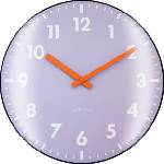NeXtime Стенен часовник Duomo лавандулов (3542LA)