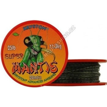 Kryston šnúra Super Mantis green 15lb 20m