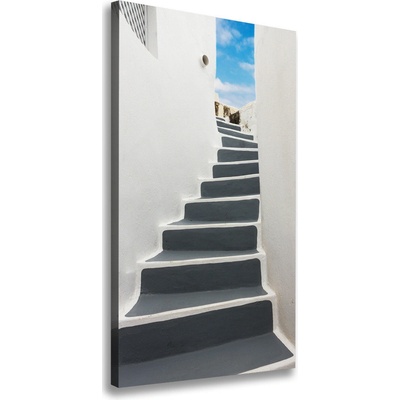 Vertikálny foto obraz na plátne Santorini Grécko 50x100 cm