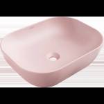 Mexen Rosa Монтирана върху плот мивка 50 x 40 см, розов мат - 21095044 (21095044)