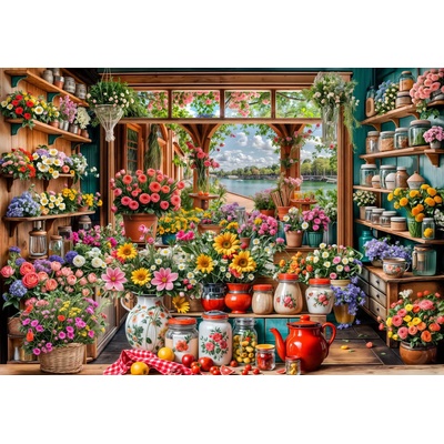 - Puzzle Floral Escape - 1 000 piese
