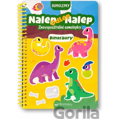 Svojtka&Co. nalep, odlep, nalep dinosaury