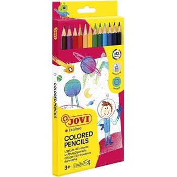 Image 1 of JOVI Wooden Pencils Комплект цветни моливи 12 бр (730/12)