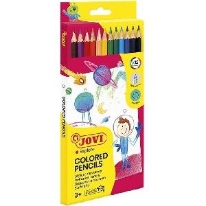 Jovi Wooden Pencils Ком лект цветни моливи 12 бр (730/12)