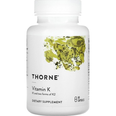 Thorne Vitamin K, 60 капсули, Thorne