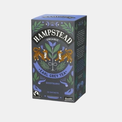 Hampstead Tea London BIO černý čaj s bergamotem Earl Grey 20 ks