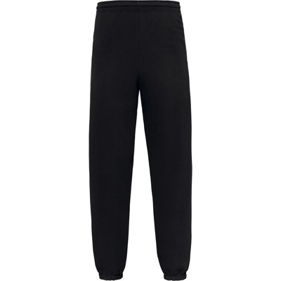 Fruit of the Loom tepláky Iconic Premium Elasticated Cuff Jog Pants černá