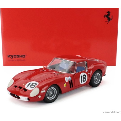 Kyosho Ferrari 250 GTO Daytona 3H 1st OA 1963 Nr.18 1:18