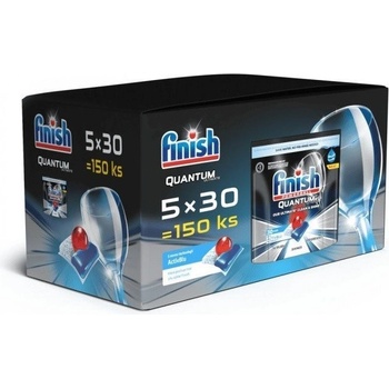 Finish Quantum Ultimate kapsle do myčky nádobí 150 ks Mega box