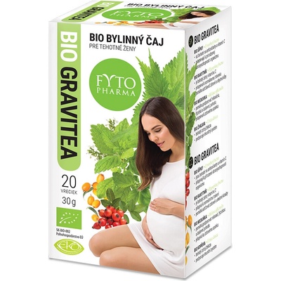 FYTO Bio Bylinný čaj GRAVITEA PRE TEHOTNÉ ŽENY 20 x 1,5 g