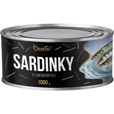 Bassta Sardinky ve slunečnicovém oleji 125 g