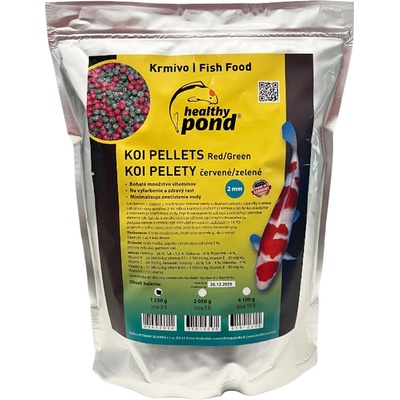 Healthy Pond 2 barevné pelety 2 mm 3 l