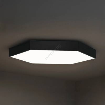 NEDES LED таванно осветително тяло LED/135W/230V 3000/4000/6500K Ø 80 cm, черно (ND4318)